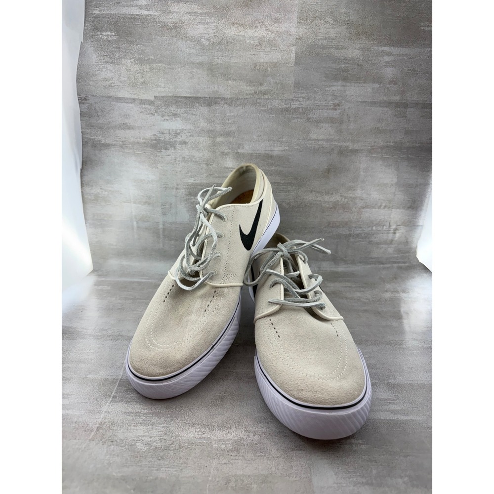 Nike SB Stefan Janoski OG+ Alabaster Black Suede Skate Shoes FD6757-100 Men 14